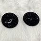 Pegasus black 25 mm round