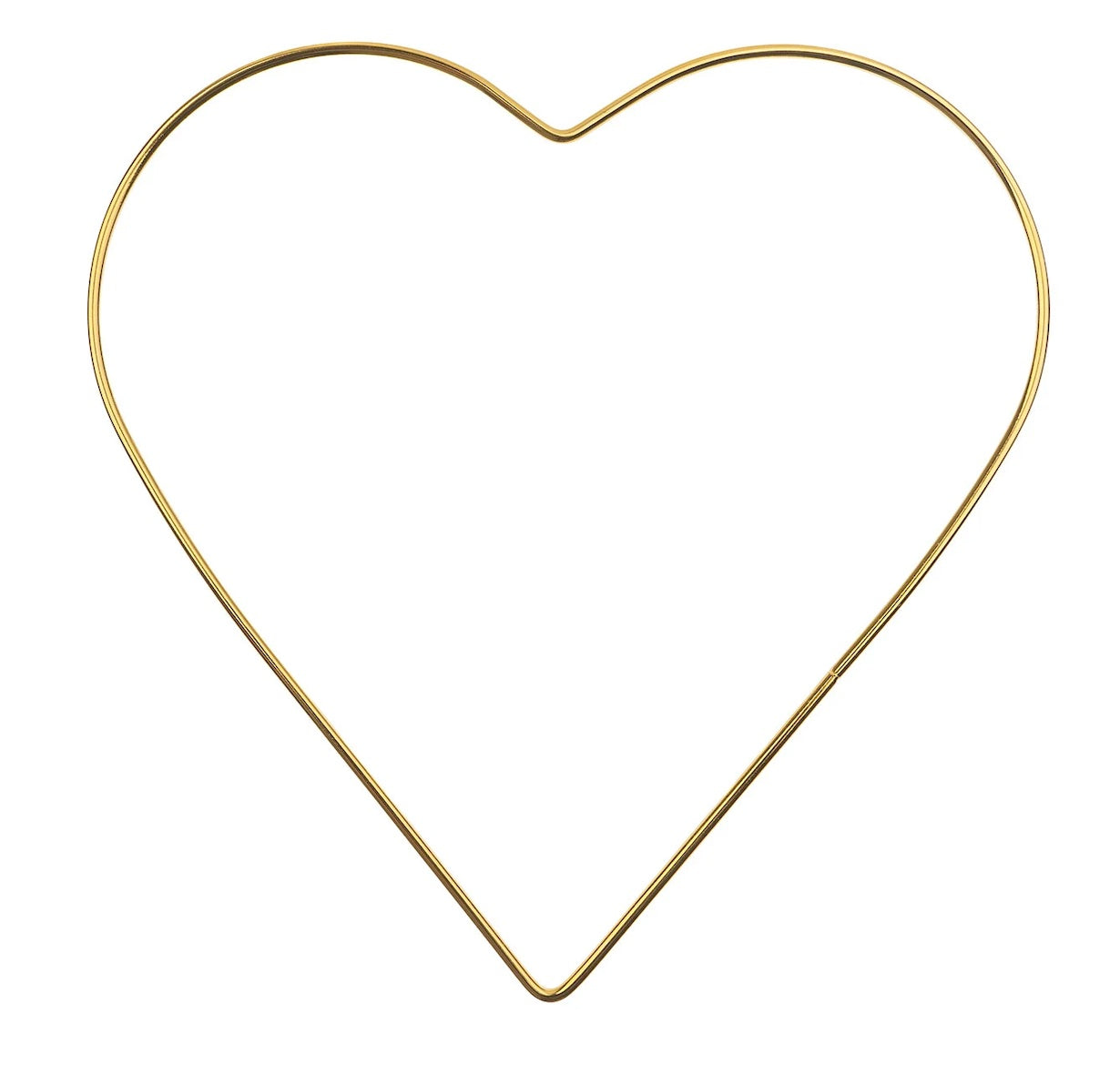 Metal Shapes Heart 1pc 200mm Iron