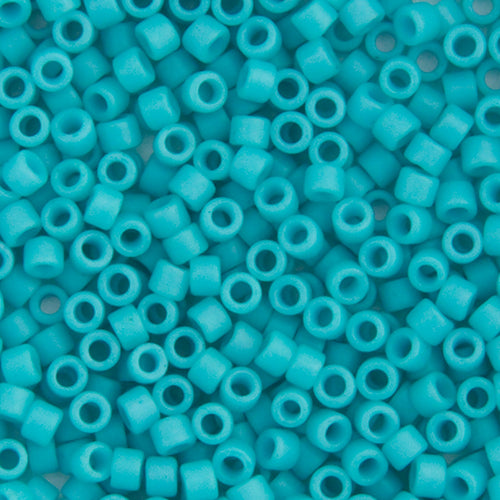 11/0 5.2g Vial Turquoise Green Opaque Matte-Dyed (0793V)